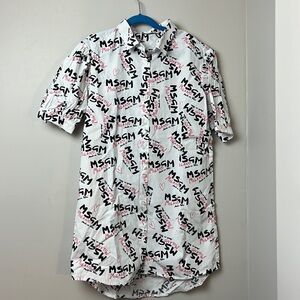 MSGM shirt dress